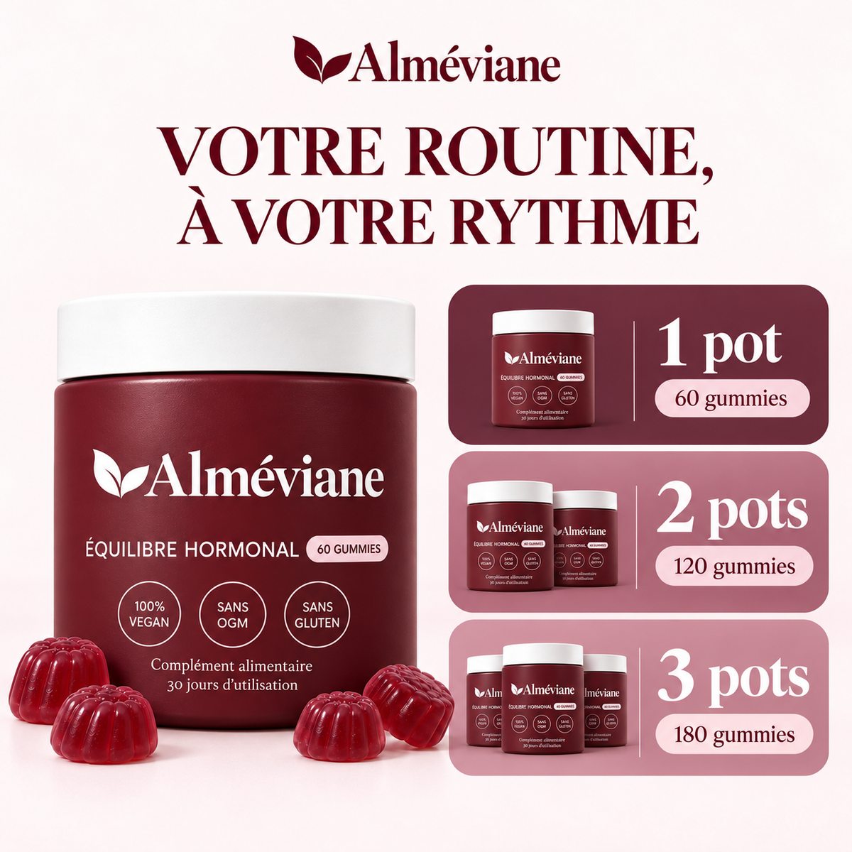 Gummies - Équilibre Hormonal