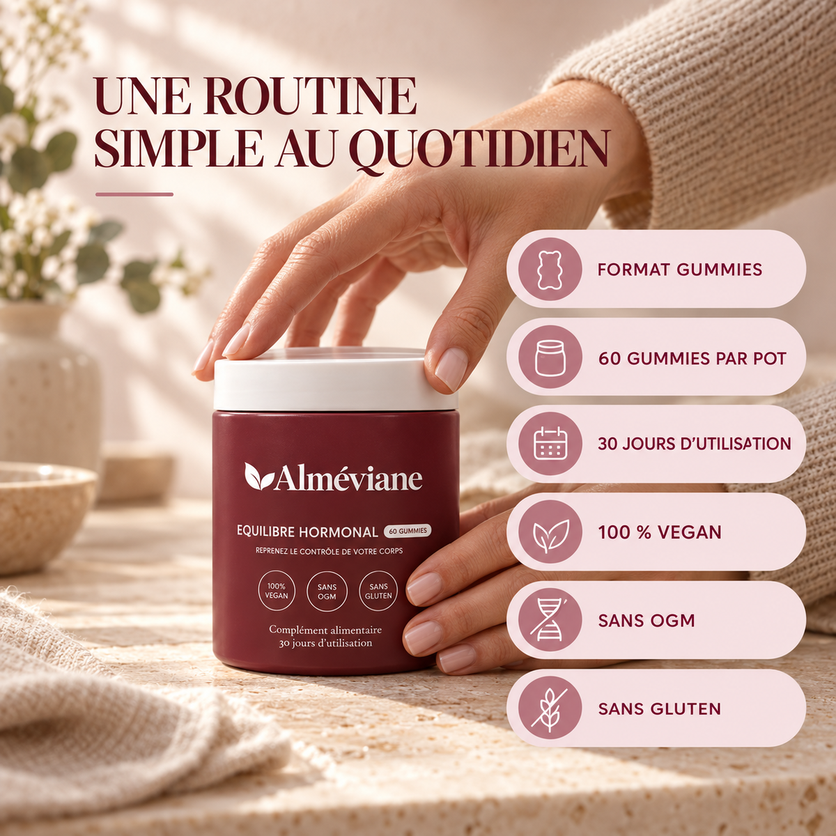 Gummies - Équilibre Hormonal